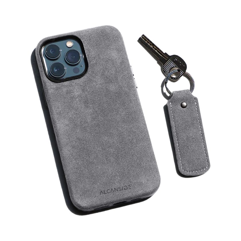 Alcantara Sleutelhanger - Nardo Gray