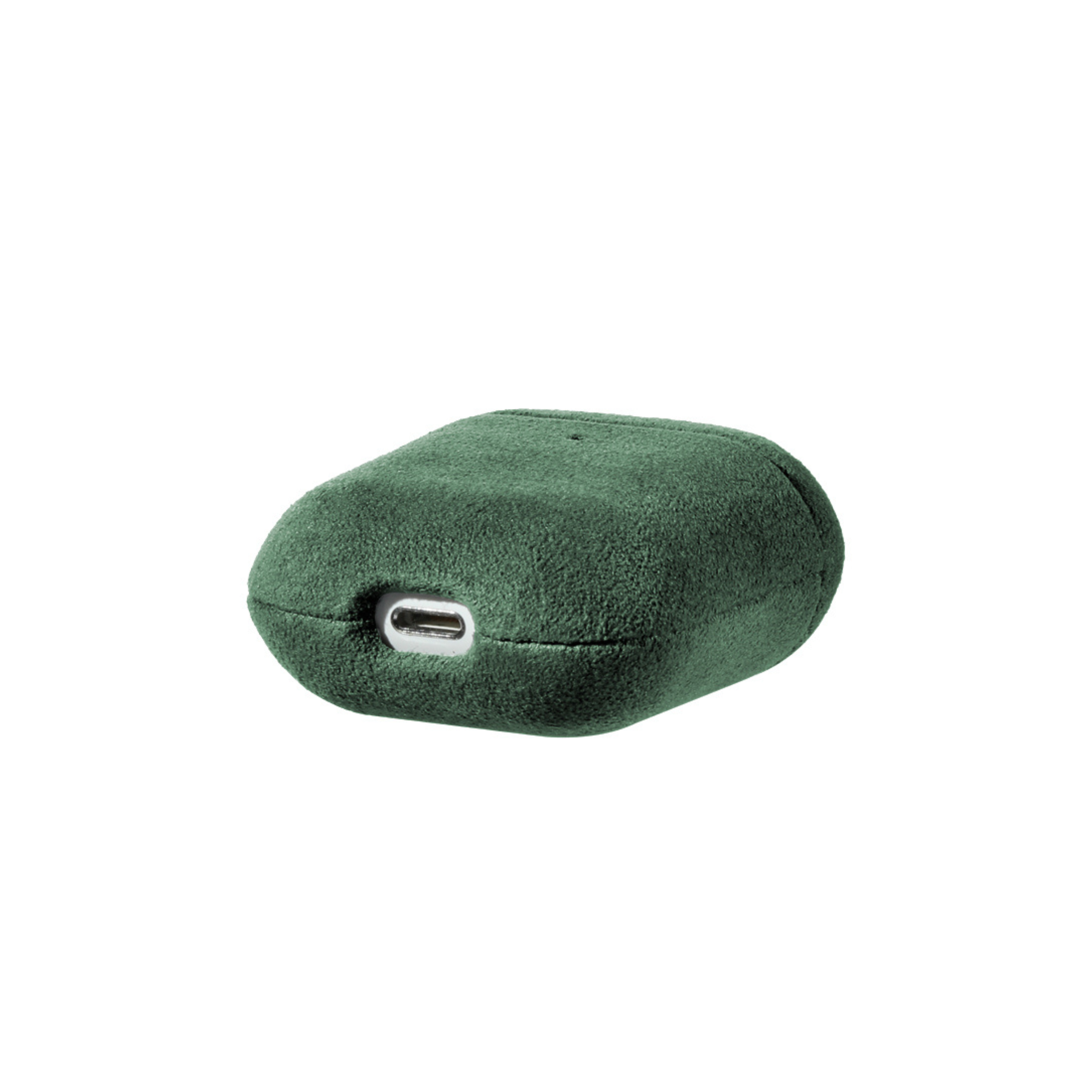 Alcantara-Hülle für AirPods 1/2 Generation – Alpingrün