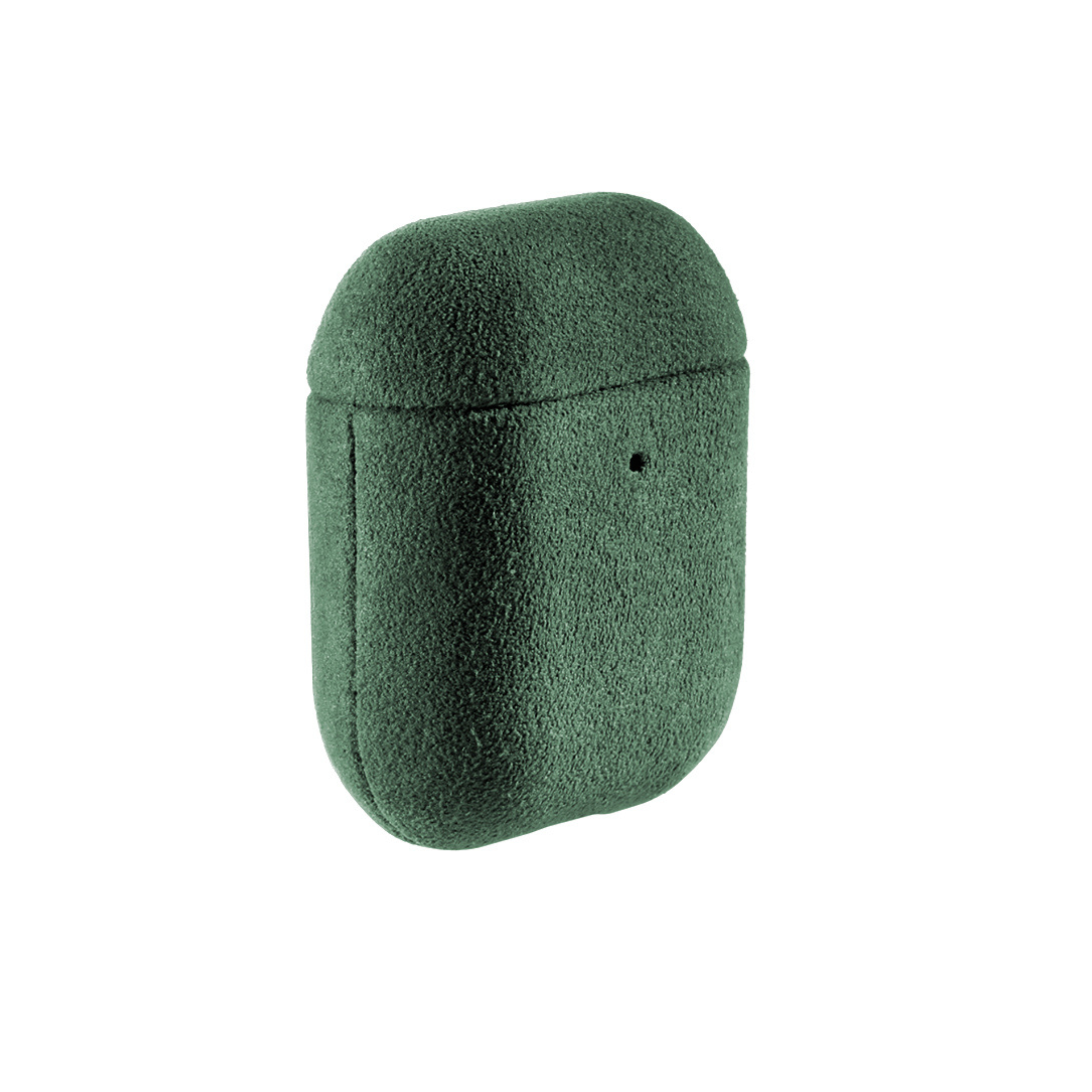 Alcantara-Hülle für AirPods 1/2 Generation – Alpingrün