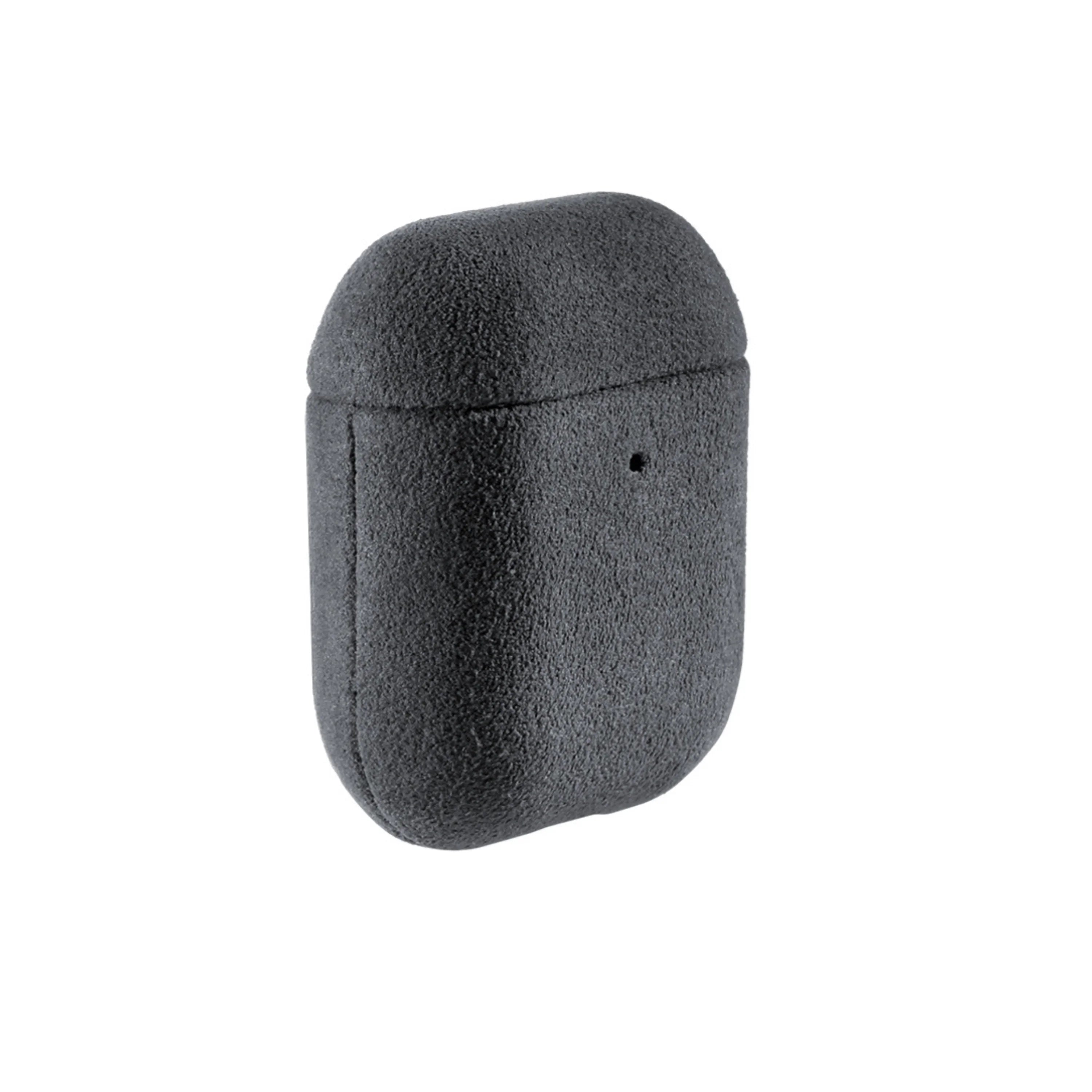 Alcantara-Hülle für AirPods 1/2 Generation – Space Grau