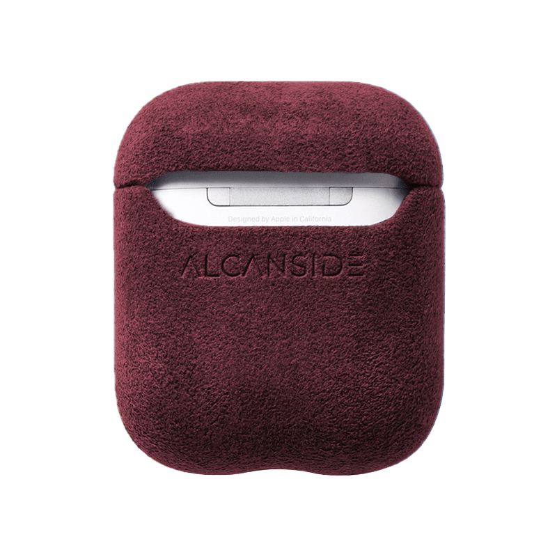 Donkervoort F22 - AirPods 1/2 Gen Alcantara Case - Red - Alcanside