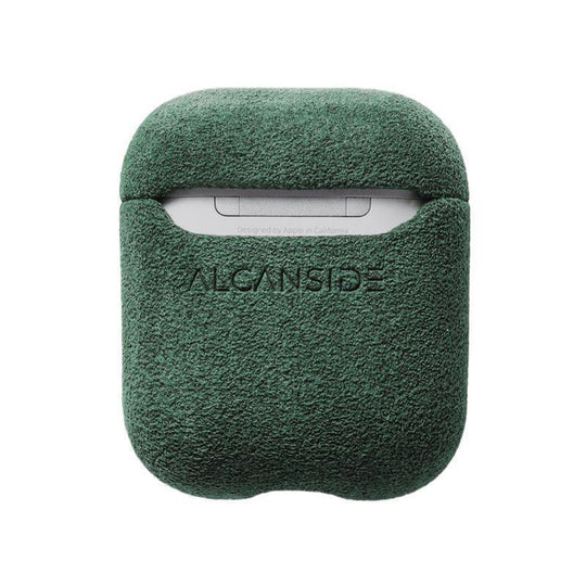 AirPods 1/2 Gen Alcantara Case - Midnight Green - Alcanside