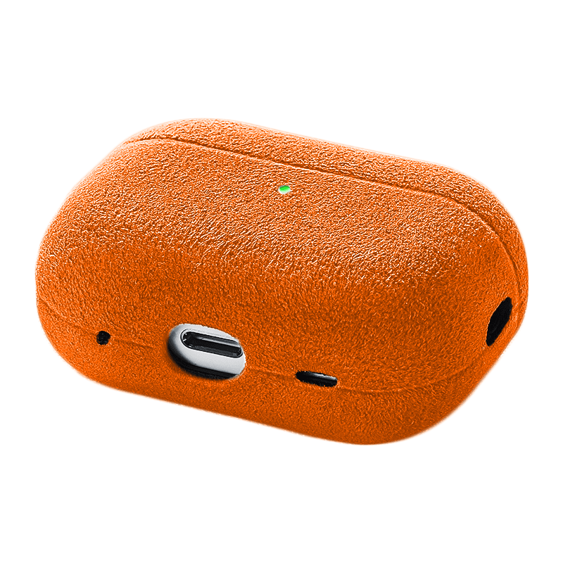 AirPods Pro (2nd Generation) Alcantara Case - Orange