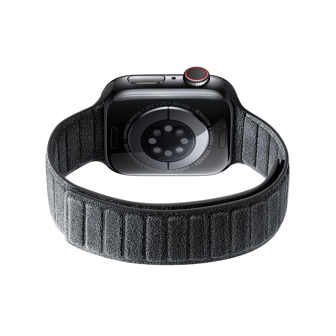 Alcantara Apple Watch Armband – Space Grau – 38/40/41 mm