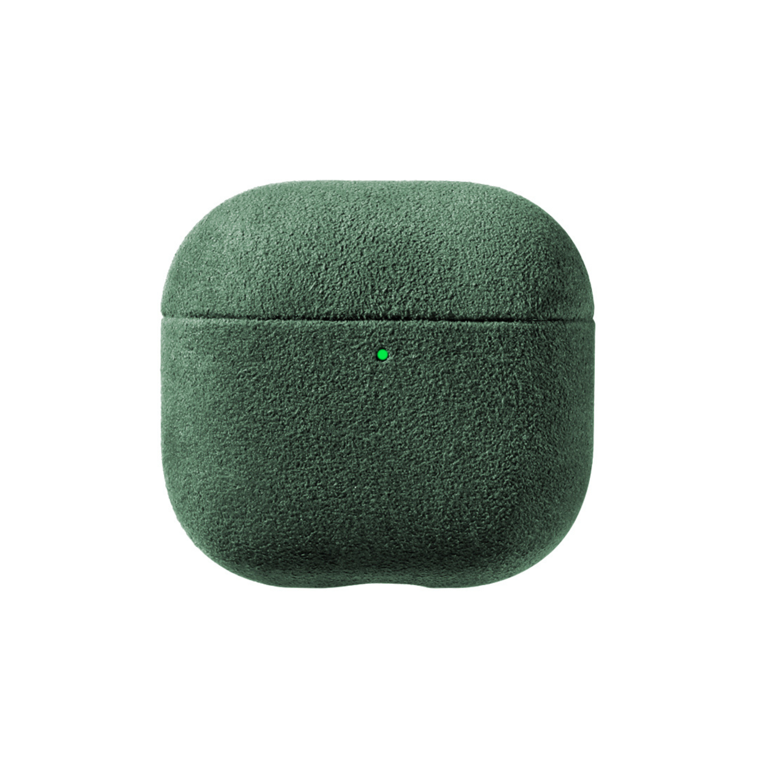 Alcantara-Hülle – AirPods (4. Generation) – Alpingrün