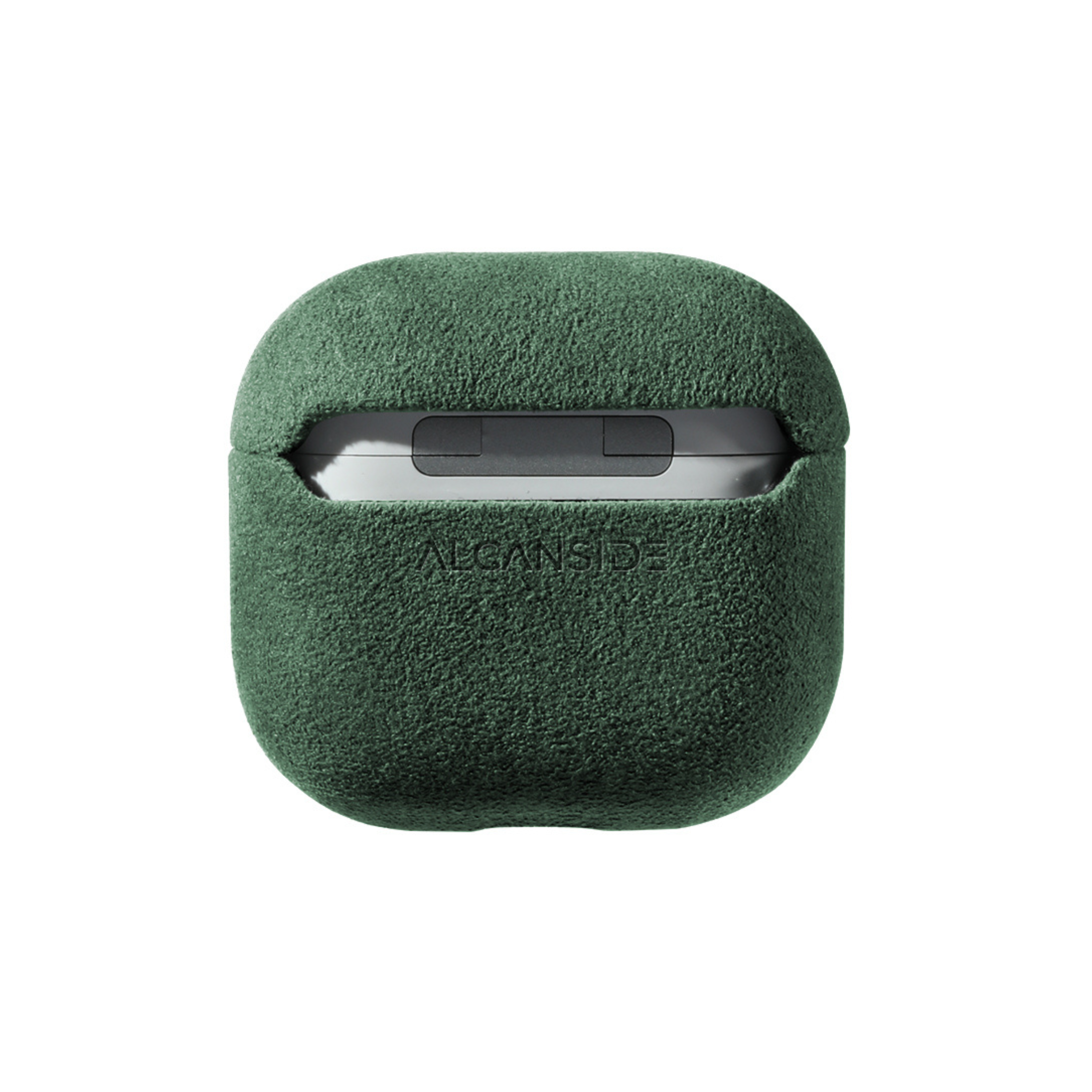 Alcantara-Hülle – AirPods (4. Generation) – Alpingrün