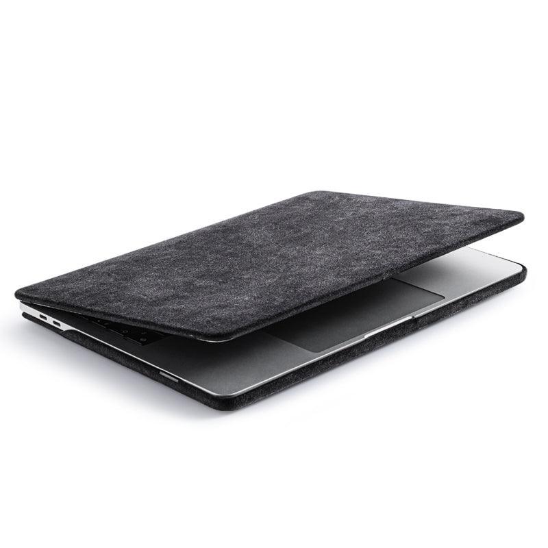 Alcantara Macbook Pro Cover - 13 Inch New M2 2022 - Space Grey - Alcanside