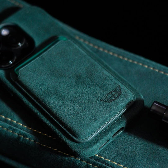 Donkervoort F22 - iPhone Alcantara Case - Midnight Green - Alcanside