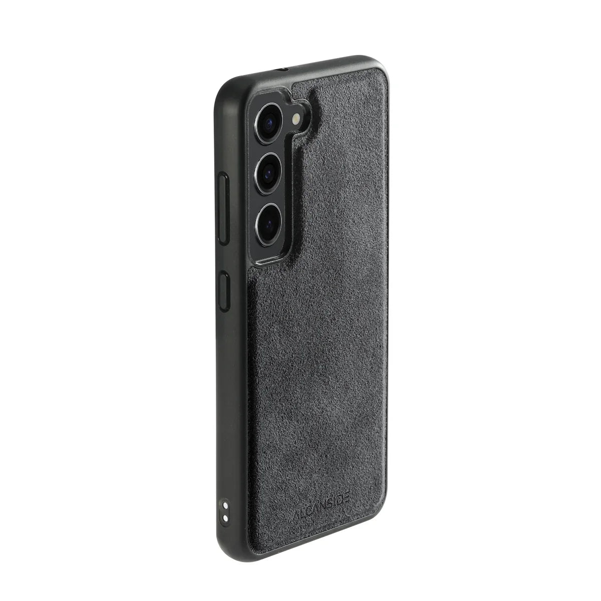 Samsung Galaxy S23 Plus - Alcantara Back Cover - Space Grey