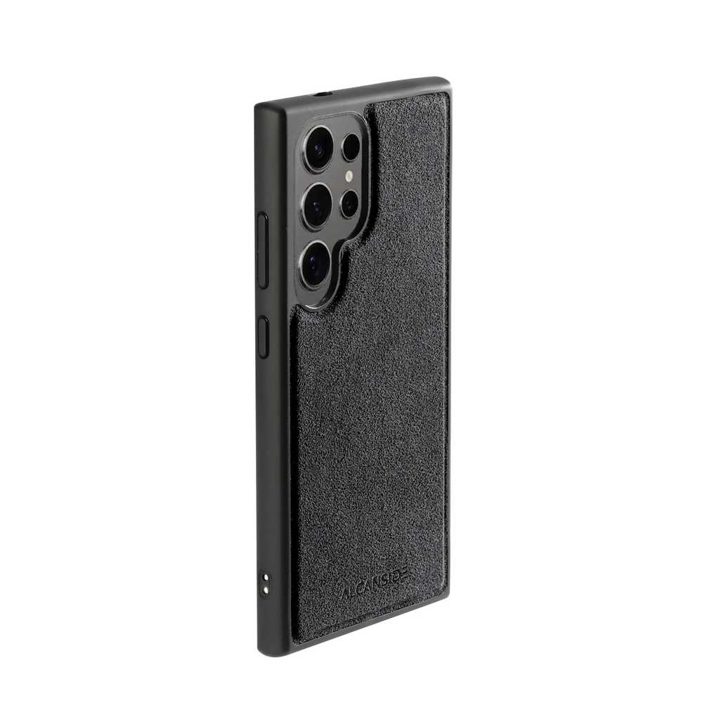 Samsung Galaxy S24 Ultra – Alcantara-Rückseite – Space Grau