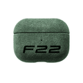 Donkervoort F22 - AirPods Pro (2e Generatie) Alcantara Hoesje - Midnight Green