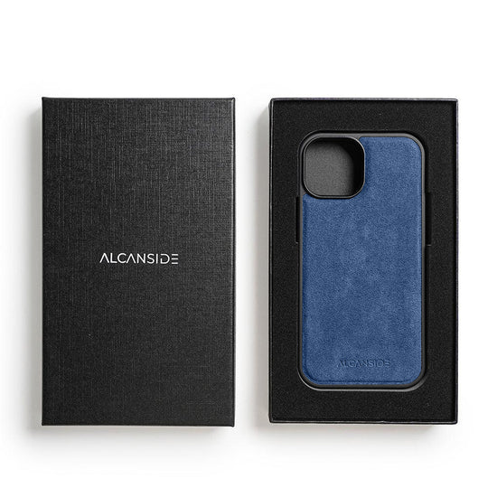 iPhone 16 - Alcantara Back Cover - Ocean Blue