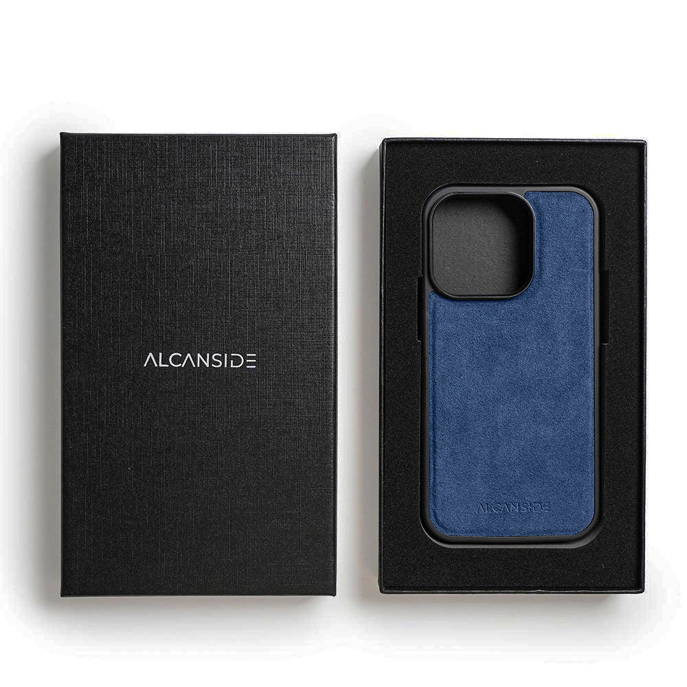 iPhone 16 Pro Max - Alcantara Back Cover - Ocean Blue