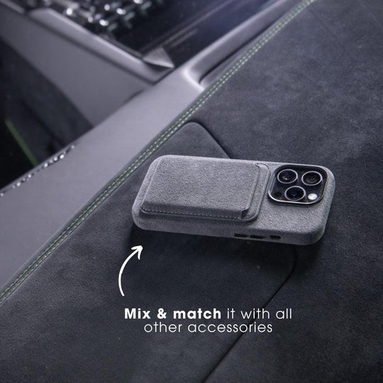 iPhone 14 Pro Max - Alcantara Case - Nardo Gray - Alcanside