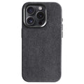 iPhone 15 Pro Max – Alcantara-Hülle – Space Grau