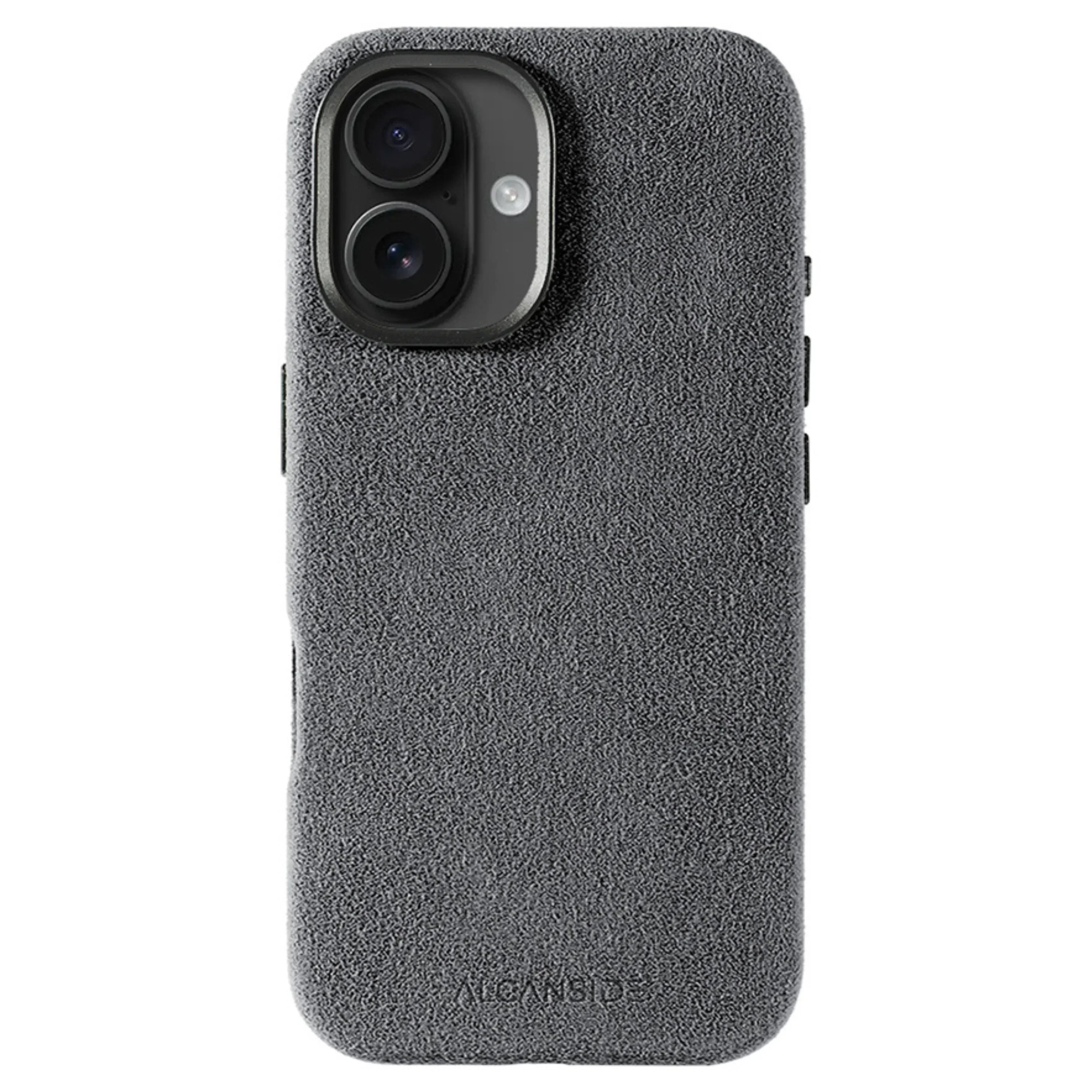 iPhone 16 - Alcantara Hülle - Nardo-Grau