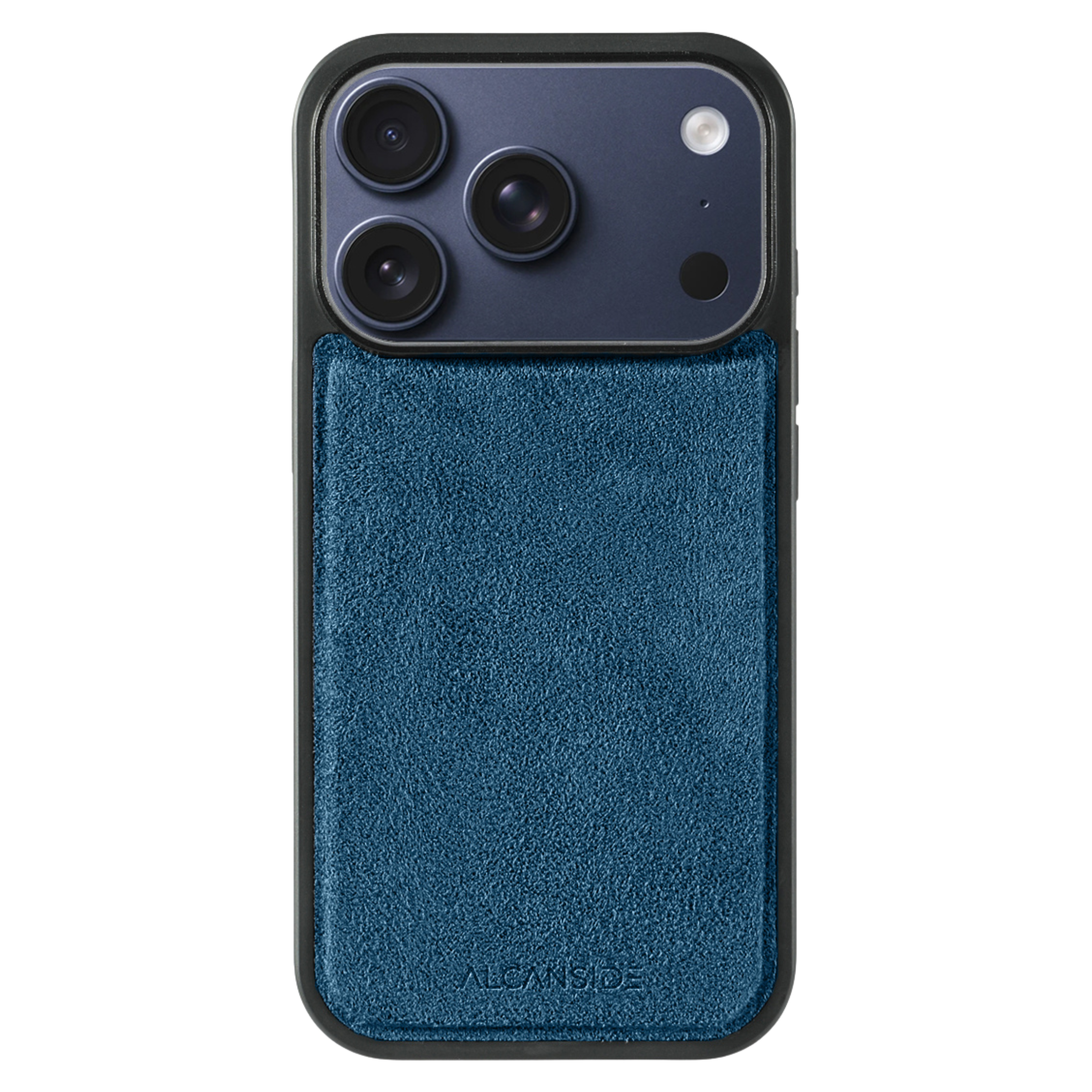 iPhone 17 Pro Max - Alcantara Back Cover - Ocean Blue