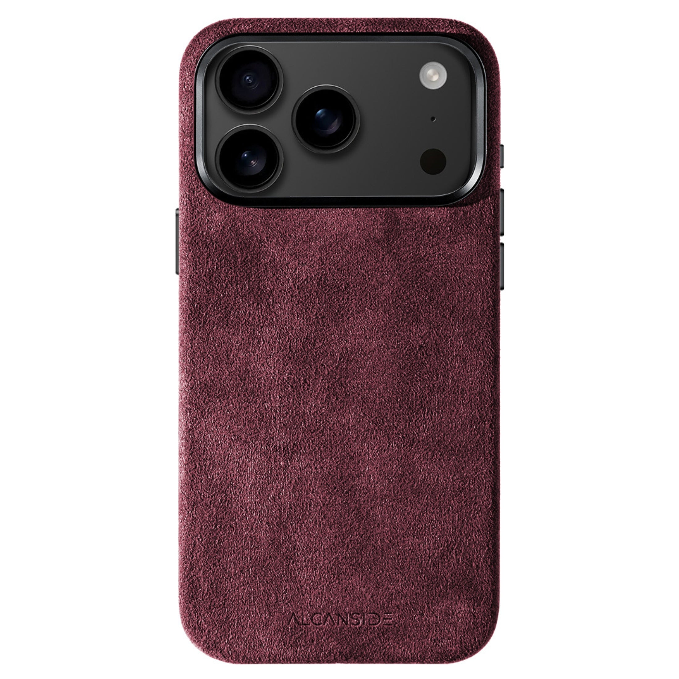 iPhone 17 Pro - Alcantara Case - Wine Red
