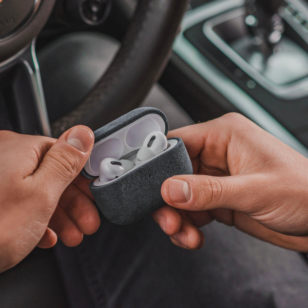 MTA x Alcanside - AirPods Pro Alcantara Case - Space Grey - Alcanside