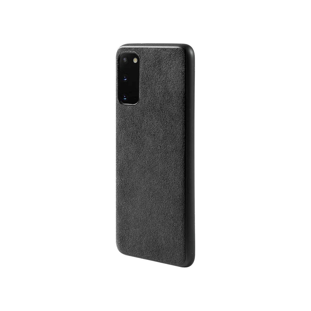 Samsung Galaxy S20FE - Alcantara Back Cover - Space Grey - Alcanside