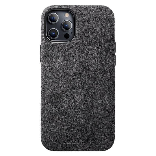 iPhone 12 Pro Max - Alcantara Case - Space Grey - Alcanside