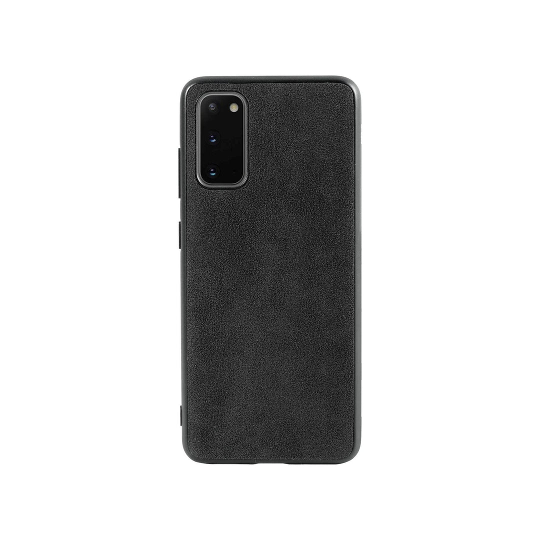 Samsung Galaxy S20FE - Alcantara Back Cover - Space Grey - Alcanside