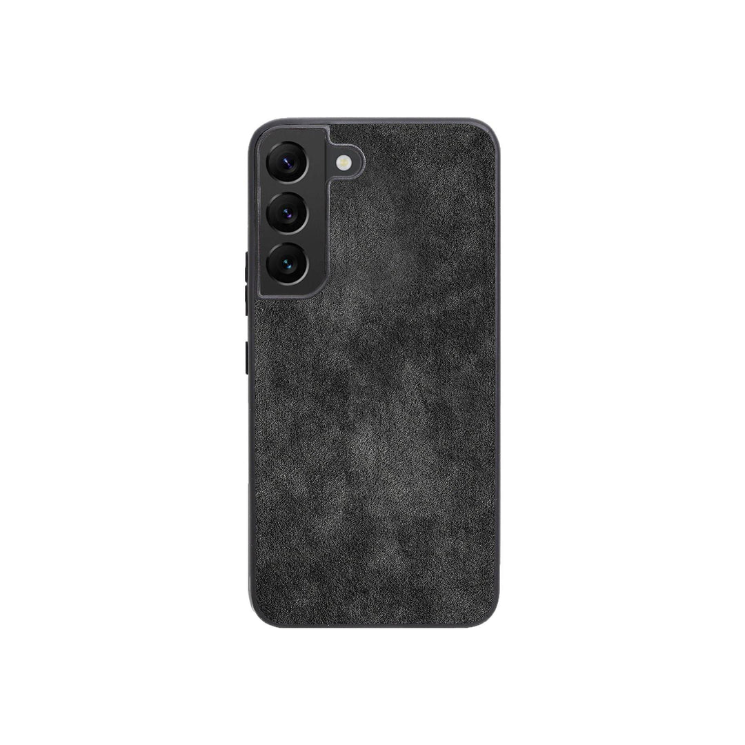 Samsung Galaxy S22 Plus - Alcantara Back Cover - Space Grey - Alcanside