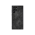 Samsung Galaxy S22 Ultra - Alcantara Back Cover - Space Grey